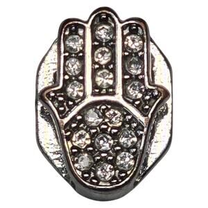 Keep Collective Claddagh Silver Tone Slide Key Charm For Bracelet Necklace Watch